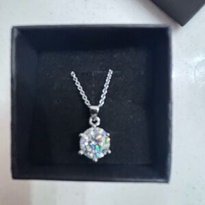 Moissanite necklace